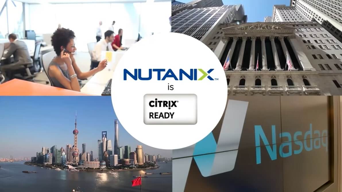 Citrix Runs on Nutanix Enterprise Cloud